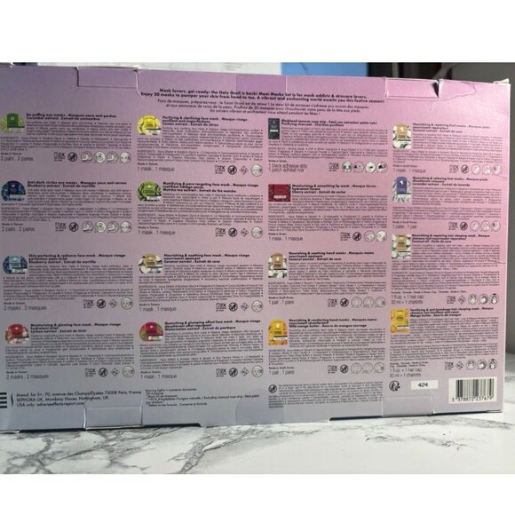 Share 🩷 Sephora Collection Holy Sheet! 20 Mask Set – 2024 Limited Edition - Picture 2 of 2